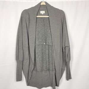Wilfred Gray Open-Front Sweater Cardigan #1499